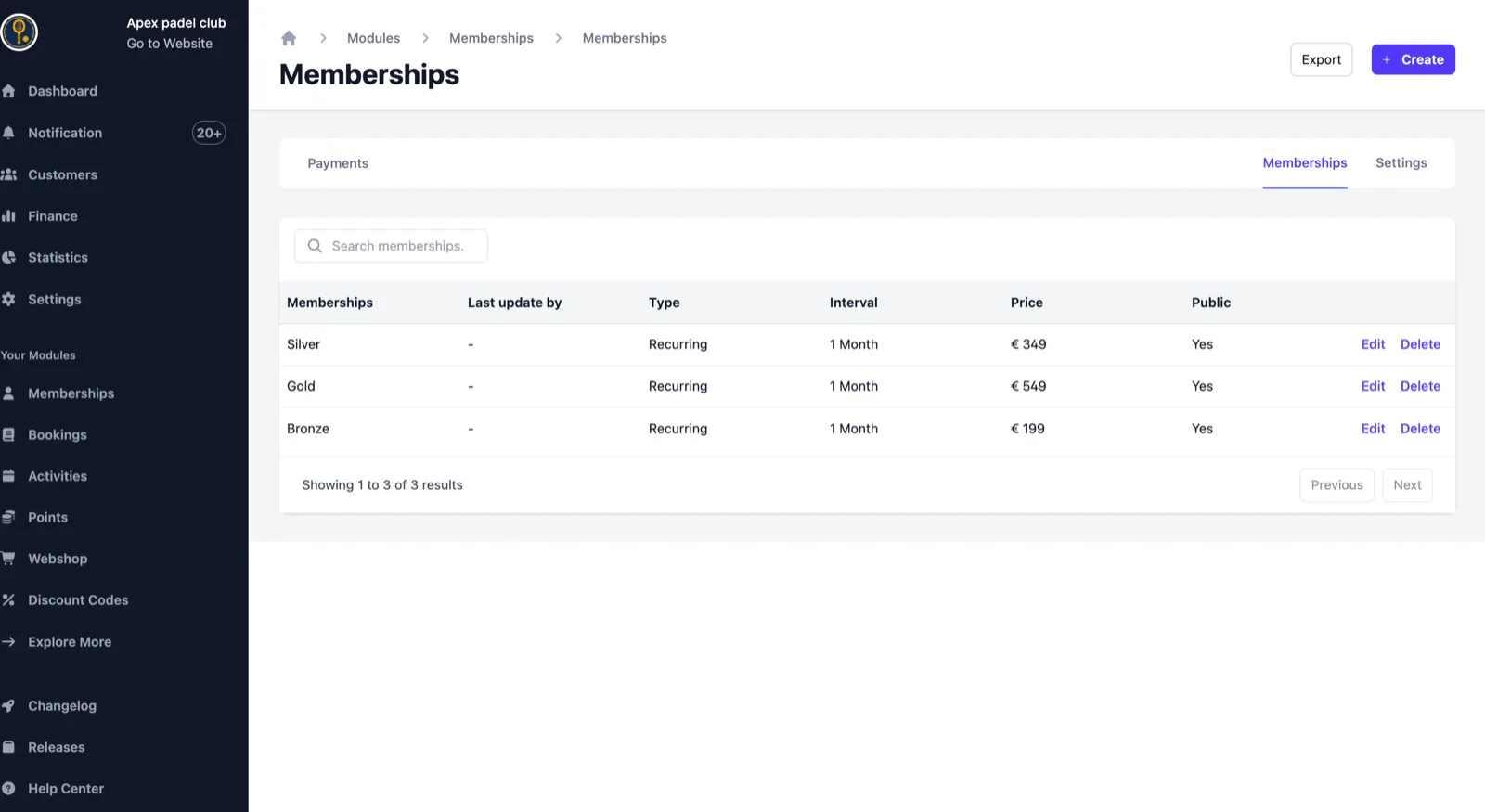 Membership Management